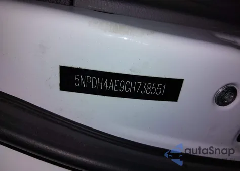 2016 Hyundai Elantra Se из США, поврежденный, VIN 5NPDH4AE9GH738551